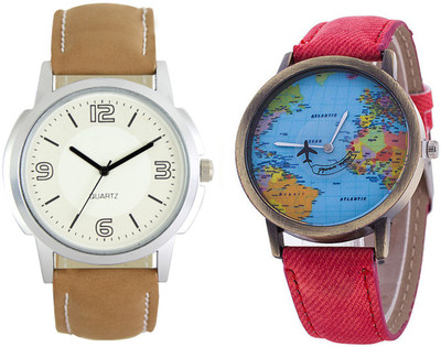 

Cloudwood 16_CW23Red Analog Designer Multi Dial Boy's Wrist Watch - For Men