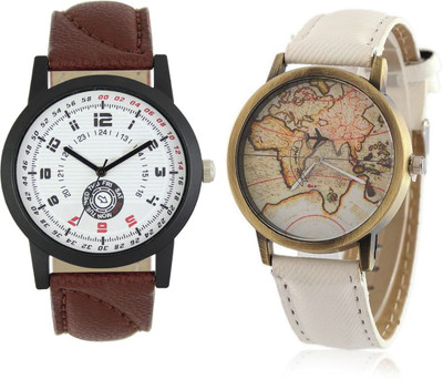 

Cloudwood 11_CW22White Analog Designer Multi Dial Boy's Wrist Watch - For Men