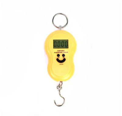 

KHARGADHAM Mini Portable 50kg-Digital Kitchen/Luggage Hanging LED Smiley Weighing Scale Weighing Scale(Multicolor)