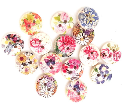 

Aadya Crafts WOODEN FANCY BUTTON 2