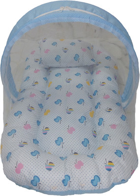 

attraction baby bed blue apple net attraction blue apple net baby bed baby bed(Fabric, Blue)