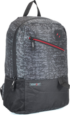 

Newport Jumper 24 L Backpack(Black, Grey), Camo;red