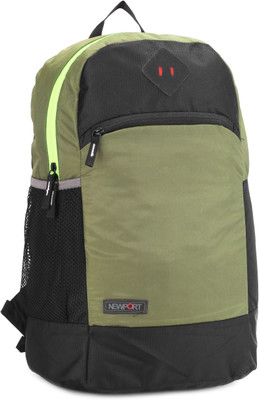 

Newport Daytrip 24 L Backpack(Black, Green), Black;olive