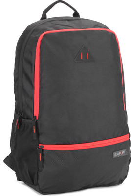 

Newport Friday 24 L Backpack(Black), Black;red