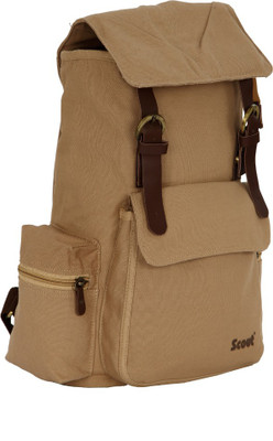 

Scout Beige Canvas Casual Laptop Backpack (24 Ltrs) (CBKPK20010) 24 L Laptop Backpack(Beige)