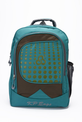 

KP Bags College Bag-Dots Waterproof Backpack(Blue, 18 L)