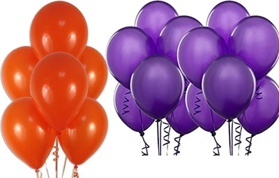 

EVA Solid EVA0232 Balloon(Purple, Orange, Pack of 100)