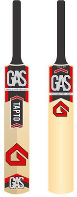 

GAS TAPTO TENNIS CRICEKT BAT -FULL SIZE Poplar Willow Cricket Bat(Short Handle, 900-1200 kg)