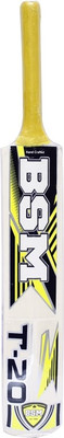 

BSM T20 Poplar Willow Cricket Bat(Short Handle, 0.500-0.600 kg)