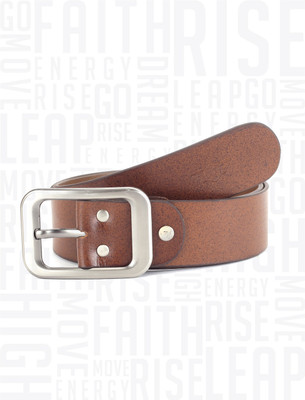 

Metronaut Men Brown Genuine Leather Belt