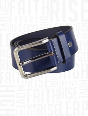 

Metronaut Men Blue Genuine Leather Belt