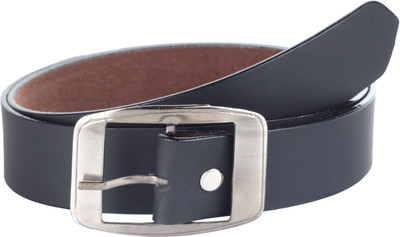 

STYLATHON Men Black Artificial Leather Belt, Blk_02