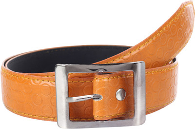 

STYLATHON Men Brown Artificial Leather Belt, Brown_03