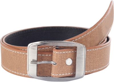

STYLATHON Men Brown Artificial Leather Belt, Brwn_06