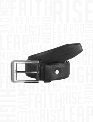 

Metronaut Men Black Genuine Leather Belt