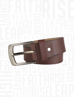 

Metronaut Men Maroon Genuine Leather Belt