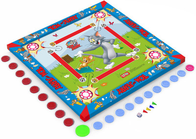 

Tom & Jerry Tom & Jerry Kids Carrom Board (20x20 inch) Board Game