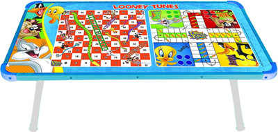 

Looney Tunes Multipurpose Wooden Gaming Foldable Table Board Game
