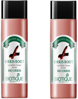 

BIOTIQUE BIO ORRIS ROOT FACE & BODY CLEANSER FOR MEN 120ML(240 ml, Pack of 2)