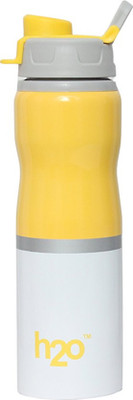 Skywalk H2O SB-142 Stainless Steel Water Bottle, 750ml, Yellow 750 ml Sipper (Pack of 1) 750 ml Bottle(Pack of 1, Yellow) available at flipkart for Rs.489
