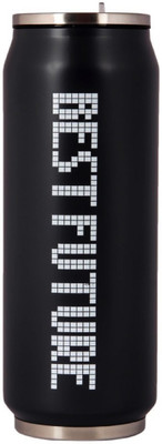 Frabble8 Double Wall Vacuum Sports Flask 500 ml Sipper(Pack of 1, Black)