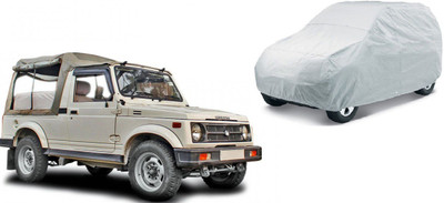 TGP GROUP Car Cover For Maruti Suzuki Gypsy (Without Mirror Pockets)(Silver)