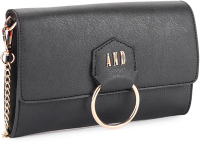 

AND Casual Black Clutch