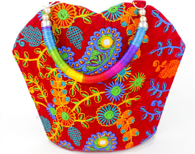 

UTKARS FASHION Casual Red Clutch