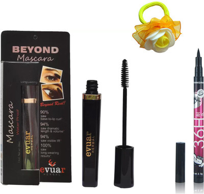 

Evuar Beyond Mascara, Pencil Eyeliner and band(Set of 3)