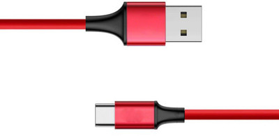 

Printz OnePlus 3T Red Data Transfering And Fast Charging USB C Type Cable(Red)
