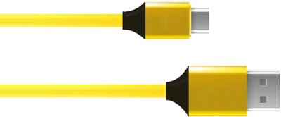 

Printz Motorola Moto M XSTAR TYPE C YELLOW Data Transfering And Fast Charging USB C Type Cable(Yellow)
