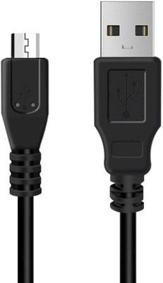 Grostar All android phone compatible 1 m Micro USB Cable(Compatible with All Phones With Micro USB Port, White, One Cable)