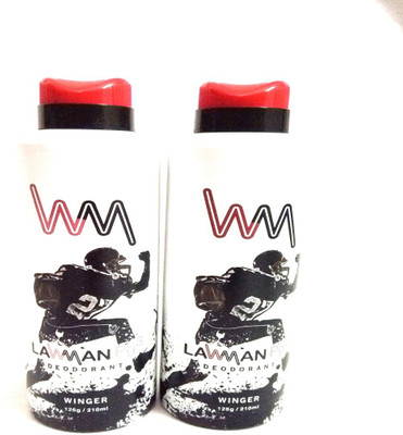 

LAWMAN WINGER Deodorant Spray - For Men(420 ml, Pack of 2)