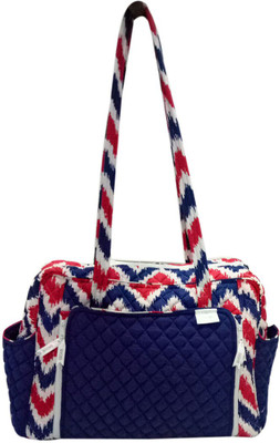 

Bacati Mix N Match Navy Red Baby Diaper Bag(Multicolor)