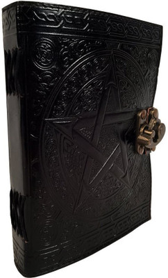 

mangalmurti A5 Diary(Leather Journal, Black)