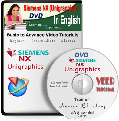 

veertutorial Siemens NX 9 Unigraphics (UG) 10 Hrs Training, 92 HD Videos in English(PC DVD)