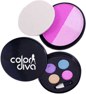 

Color Diva 4in1 Eyeshadow With Blush 35 g(Multicolor)