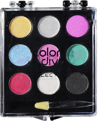 

Color Diva Eyeshaow Collection 9 Exclusive Shades 12 g(Multicolor)
