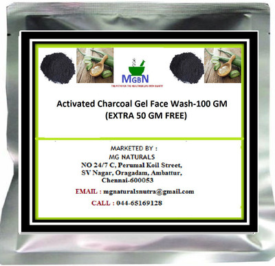 

MGBN Activated Charcoal Gel Face Wash-100 GM(100 g)