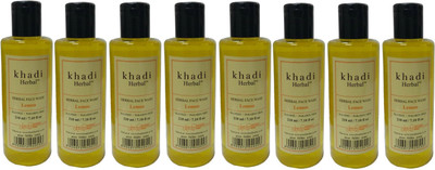 

Khadi Herbal LEMON FACE WASH WITH SLS/PARABEN FREE Face Wash(1680 ml)