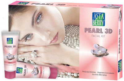 

Astaberry PEARL 3D FACIAL KIT 55 g(Set of 5)