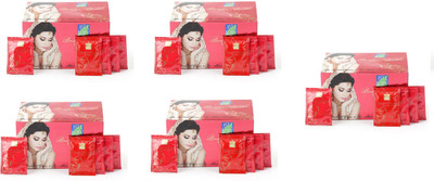 

Astaberry BRIDAL AROMA FACIAL KIT THE INSTANT GLOW & DE STRESS FACIAL 150 g(Set of 5)