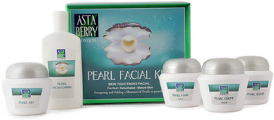 Astaberry PEARL FACIAL KIT SKIN TIGHTENING FACIAL 370 g(Set of 5)
