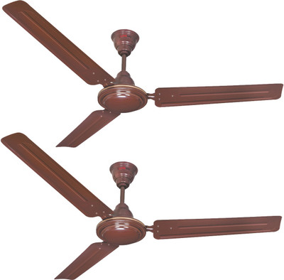 

LONGWAY Nexa Brown 3 Blade Ceiling Fan(Red, Black, Pack of 2)
