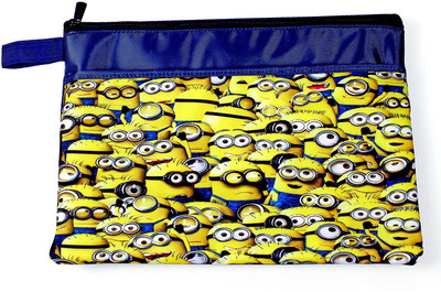 

Paradox Nylon Document File Pouch(Set Of 1, Violet)