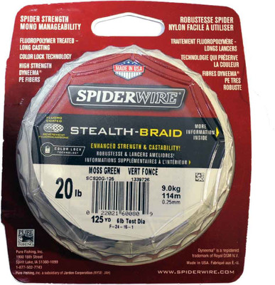 

spiderwire Braided Fishing Line(Green)