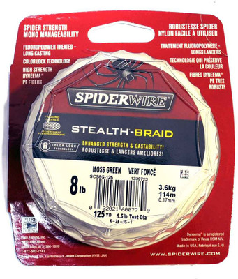

spiderwire Braided Fishing Line(Green)
