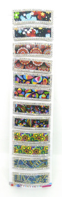 

Khubsurat Tic Tac Clips for Kids & Girls, Printed, Stone Stud, Set of 6 Pairs (12 Pcs) Tic Tac Clip(Multicolor)