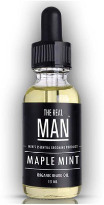 

THE REAL MAN Beard & Mustache Oil Maple Mint(15ml) Hair Oil(15 ml)
