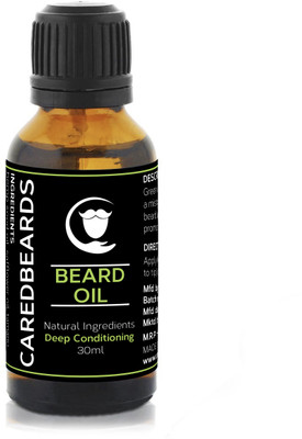 

Caredbeards Green Range Beard Oil - Deep Conditioning (30ml) Hair Oil(30 ml)